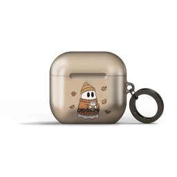 Obal pro Apple AirPods 4 - Sweater ghost