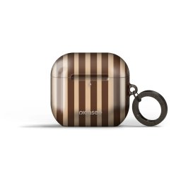 Obal pro Apple AirPods 4 - Brown lines