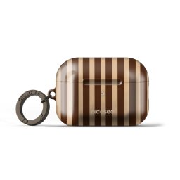 Obal pro Apple AirPods Pro 1 - Brown lines