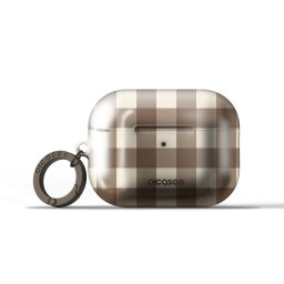Obal pro Apple AirPods Pro 3 - Brown grid