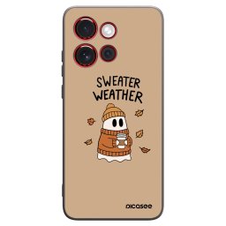Fekete szilikon tok az alábbi mobiltelefonokra Motorola Edge 60 Neo 5G - Sweater ghost