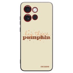 Fekete szilikon tok az alábbi mobiltelefonokra Motorola Edge 60 Neo 5G - Hey there pumpkin