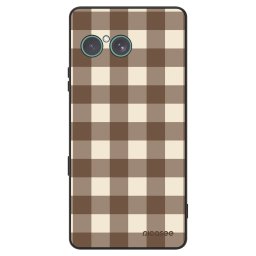 ULTIMATE CASE Sony Xperia 10 VII - készülékre - Brown grid
