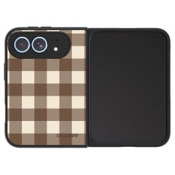 ULTIMATE CASE MagSafe Apple iPhone Duo - készülékre - Brown grid