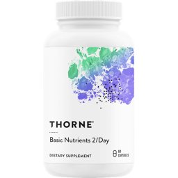 Thorne Basic Nutrients 2/ Day, multivitamin és ásványi anyag, 60 db