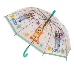 Bluey gyerek félautomata átlátszó esernyő 74 cm