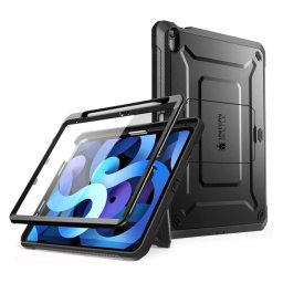 Supcase Unicorn Beetle Pro Apple iPad 11 2025 / iPad 10.9 2022 ütésálló tok kitámasztóval, fekete