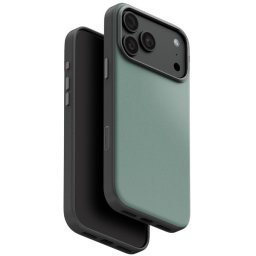 Uniq Lyden DS Magclick Apple iPhone 18 Pro Max / 17 Pro Max tok, MagSafe, műbőr, zöld