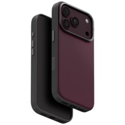 Uniq Lyden DS Magclick Apple iPhone 18 Pro / 17 Pro tok, MagSafe, műbőr, lila