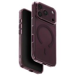 Uniq Airsuit Magclick Apple iPhone 18 Pro / 17 Pro tok, MagSafe, burgundi
