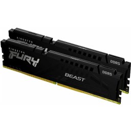 16GB DDR5 memória 5200MHz 2x8GB Kingston FURY Beast Black PN: KF552C40BBK2-16