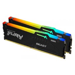 16GB DDR5 memória 5600MHz 2x8GB Kingston FURY Beast PN: KF556C40BBAK2-16