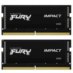 16GB DDR5 notebook memória 4800MHz 2x8GB Kingston FURY Impact PN: KF548S38IBK2-16