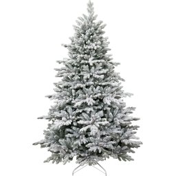 Karácsonyfa MagicHome Vianoce Frosty, havas, 3D+2D, extra sűrű, 210 cm