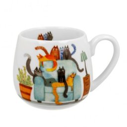 Macskavilág porcelán öblös bögre díszdobozban - 430 ml - The Chair