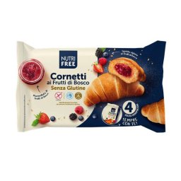 NUTRIFREE Croissant, glutén- és laktózmentes, 4x60 g, NUTRIFREE, erdei gyümölcsös