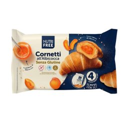 NUTRIFREE Croissant, glutén- és laktózmentes, 4x60 g, NUTRIFREE, sárgabarackos