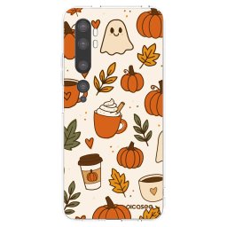 Átlátszó szilikon tok az alábbi mobiltelefonokra Xiaomi Mi Note 10 (Pro) - Fall vibes