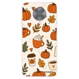 Átlátszó szilikon tok az alábbi mobiltelefonokra Xiaomi Poco F2 Pro - Fall vibes