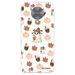 Átlátszó szilikon tok az alábbi mobiltelefonokra Xiaomi Poco F2 Pro - Pumpkin spice