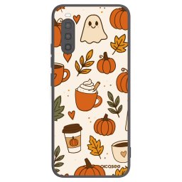 Fekete szilikon tok az alábbi mobiltelefonokra Sony Xperia 10 II - Fall vibes