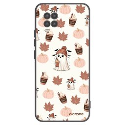 Fekete szilikon tok az alábbi mobiltelefonokra Xiaomi Mi 10 Lite - Pumpkin spice