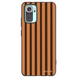 Fekete szilikon tok az alábbi mobiltelefonokra Xiaomi Redmi Note 10 Pro - Caramel lines