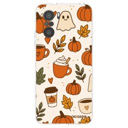Átlátszó szilikon tok az alábbi mobiltelefonokra Xiaomi Poco F3 - Fall vibes