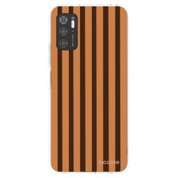 Átlátszó szilikon tok az alábbi mobiltelefonokra Xiaomi Poco M3 Pro 5G - Caramel lines