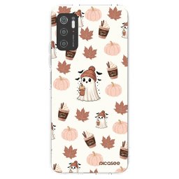 Átlátszó szilikon tok az alábbi mobiltelefonokra Xiaomi Poco M3 Pro 5G - Pumpkin spice