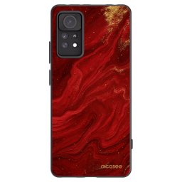 Fekete szilikon tok az alábbi mobiltelefonokra Xiaomi Redmi Note 11 Pro - Red