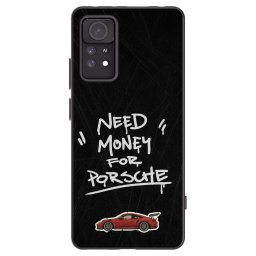 Fekete szilikon tok az alábbi mobiltelefonokra Xiaomi Redmi Note 11 Pro - Dark Racer