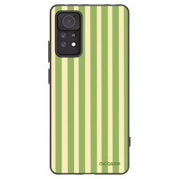 Fekete szilikon tok az alábbi mobiltelefonokra Xiaomi Redmi Note 11 Pro - Lines Matcha