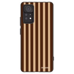 Fekete szilikon tok az alábbi mobiltelefonokra Xiaomi Redmi Note 11 Pro - Brown lines