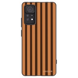 Fekete szilikon tok az alábbi mobiltelefonokra Xiaomi Redmi Note 11 Pro - Caramel lines