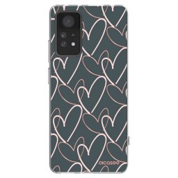 Átlátszó szilikon tok az alábbi mobiltelefonokra Xiaomi Redmi Note 11 Pro - Lots of love