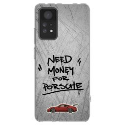 Átlátszó szilikon tok az alábbi mobiltelefonokra Xiaomi Redmi Note 11 Pro - Grey Drift