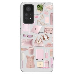 Átlátszó szilikon tok az alábbi mobiltelefonokra Xiaomi Redmi Note 11 Pro - Glam Babe