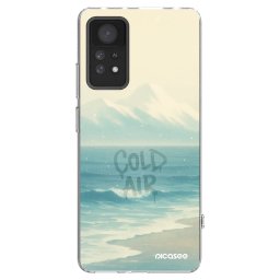 Átlátszó szilikon tok az alábbi mobiltelefonokra Xiaomi Redmi Note 11 Pro - COLD AIR