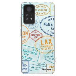 Átlátszó szilikon tok az alábbi mobiltelefonokra Xiaomi Redmi Note 11 Pro - PASSPORT EDITION