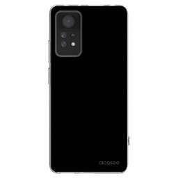 Átlátszó szilikon tok az alábbi mobiltelefonokra Xiaomi Redmi Note 11 Pro - Black Bliss