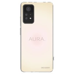 Átlátszó szilikon tok az alábbi mobiltelefonokra Xiaomi Redmi Note 11 Pro - Aura