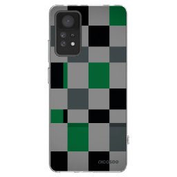 Átlátszó szilikon tok az alábbi mobiltelefonokra Xiaomi Redmi Note 11 Pro - Block Grid