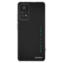 Átlátszó szilikon tok az alábbi mobiltelefonokra Xiaomi Redmi Note 11 Pro - Results x Excuses