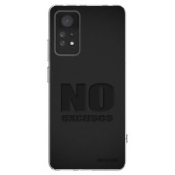 Átlátszó szilikon tok az alábbi mobiltelefonokra Xiaomi Redmi Note 11 Pro - No Excuses