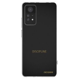 Átlátszó szilikon tok az alábbi mobiltelefonokra Xiaomi Redmi Note 11 Pro - Discipline