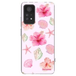 Átlátszó szilikon tok az alábbi mobiltelefonokra Xiaomi Redmi Note 11 Pro - Blush Lagoon