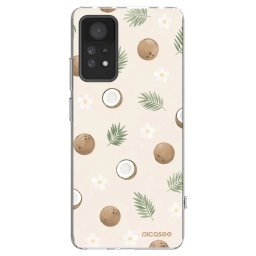 Átlátszó szilikon tok az alábbi mobiltelefonokra Xiaomi Redmi Note 11 Pro - Coconut Breeze