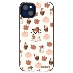 Fekete szilikon tok az alábbi mobiltelefonokra Apple iPhone 14 Plus - Pumpkin spice