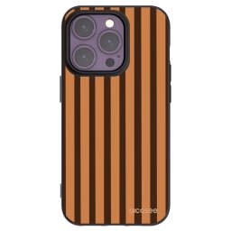 Fekete szilikon tok az alábbi mobiltelefonokra Apple iPhone 14 Pro - Caramel lines